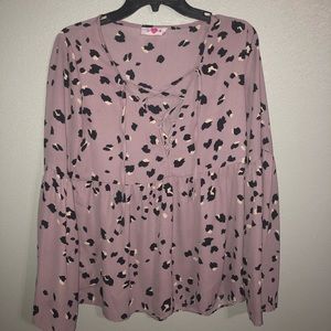 Cheetah print top